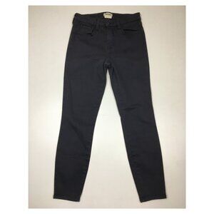L'AGENCE Stingray MARGOT High Rise Waist 5 Pocket Logo Hardware Skinny Jeans